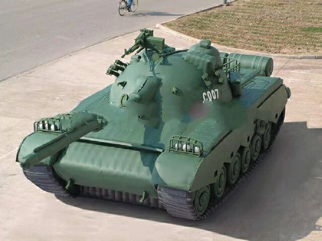 淮北充气坦克战车